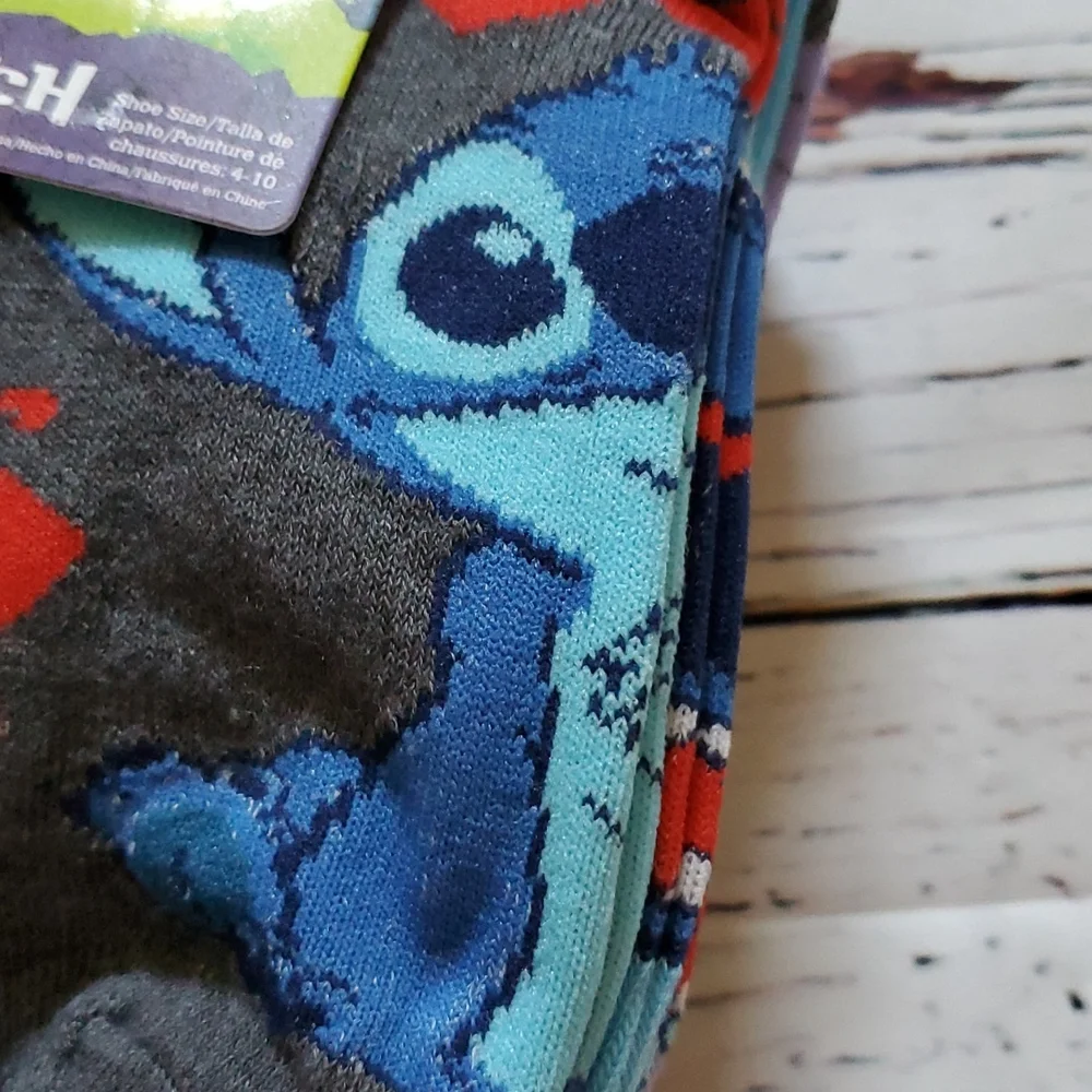 🆕️ DISNEY STITCH NO-SHOW SOCKS (6 PAIRS) 🌸